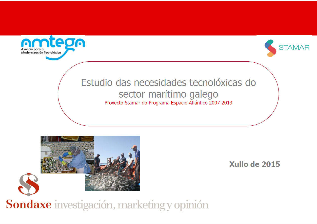 Estudo das necesidades tecnolóxicas do sector marítimo galego