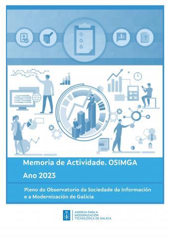 Memoria anual OSIMGA. Ano 2023