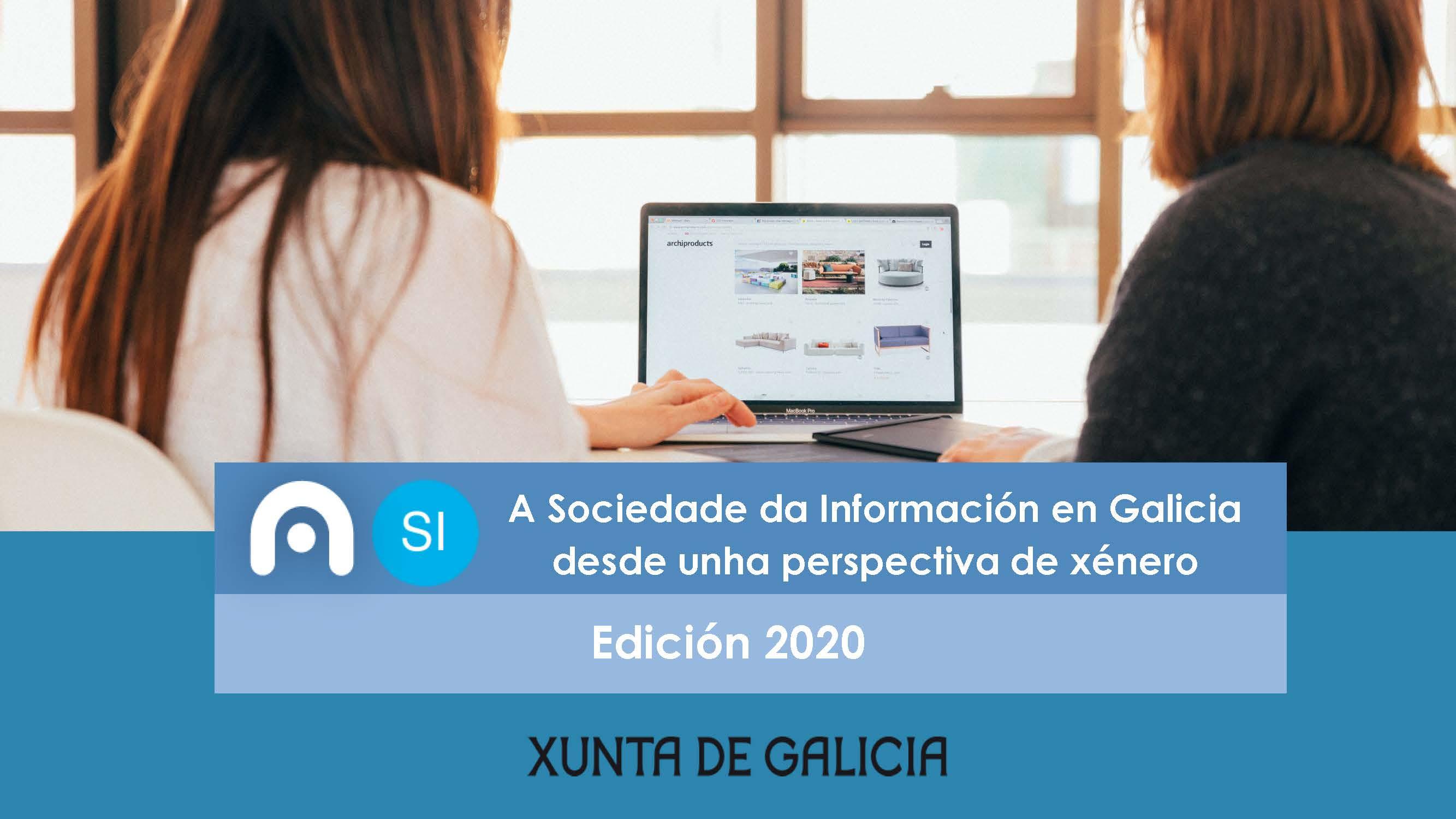 A Sociedade da Información en Galicia desde unha perspectiva de xénero. Edición 2020