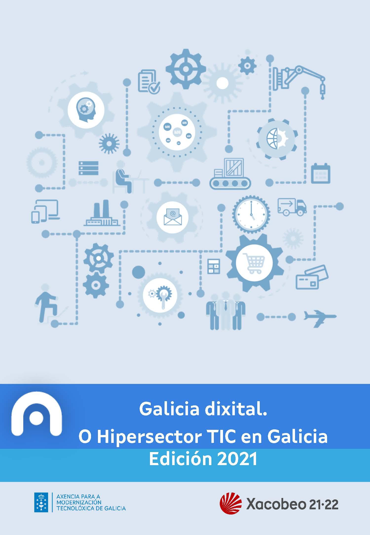 Galicia dixital. O Hipersector TIC en Galicia. Edición 2021.