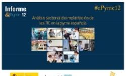 e-Pyme 12: Análise sectorial de indicadores TIC nas empresas