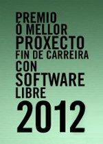 Premio ao mellor proxecto de Fin de Carreira con Software Libre 2012 