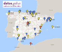 Mapa de caracterización de iniciativas de datos abertos en España 